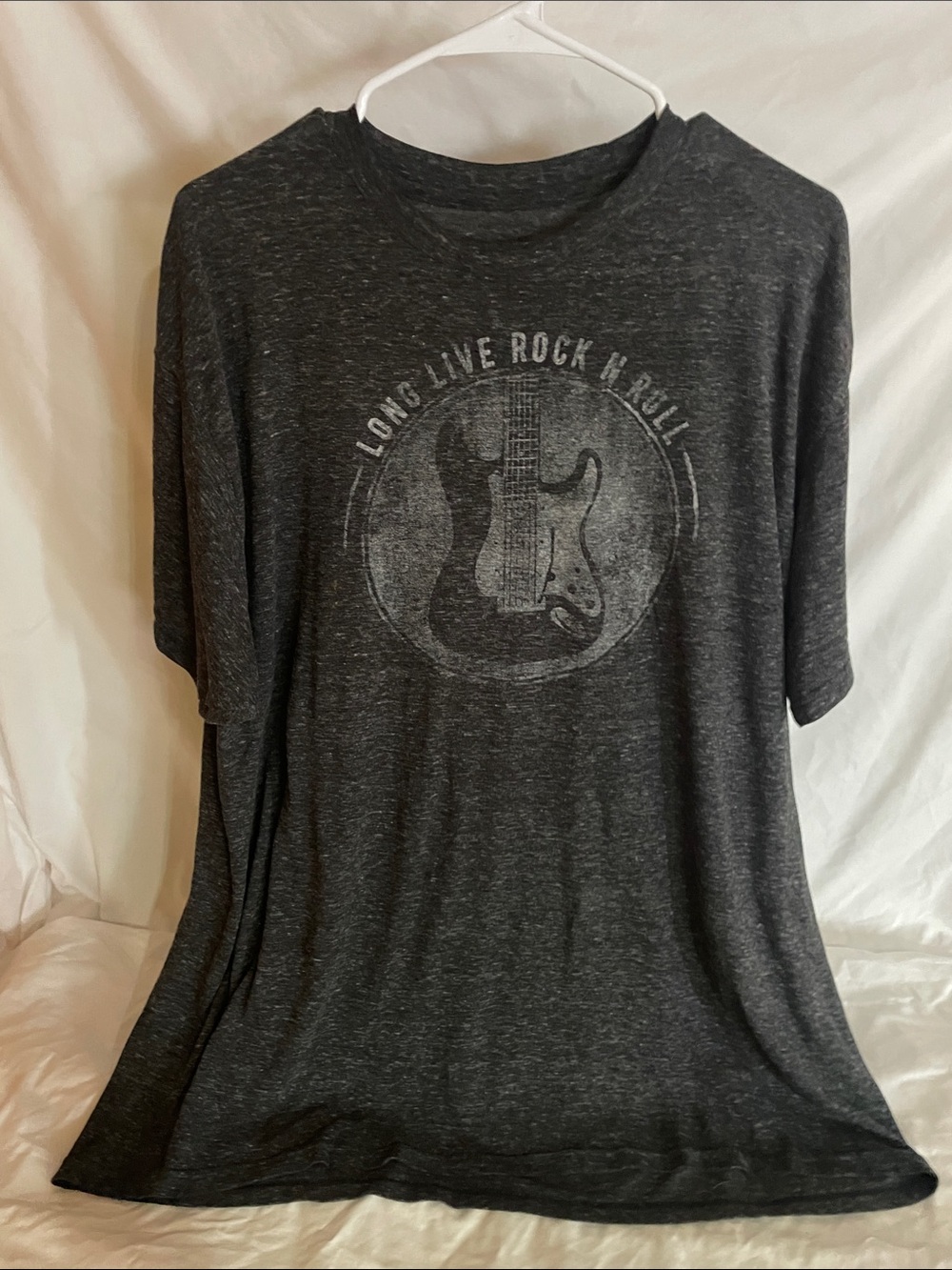 Sonoma Charcoal Graphic 'Long Live Rock N Roll' Short Sleeve Tee